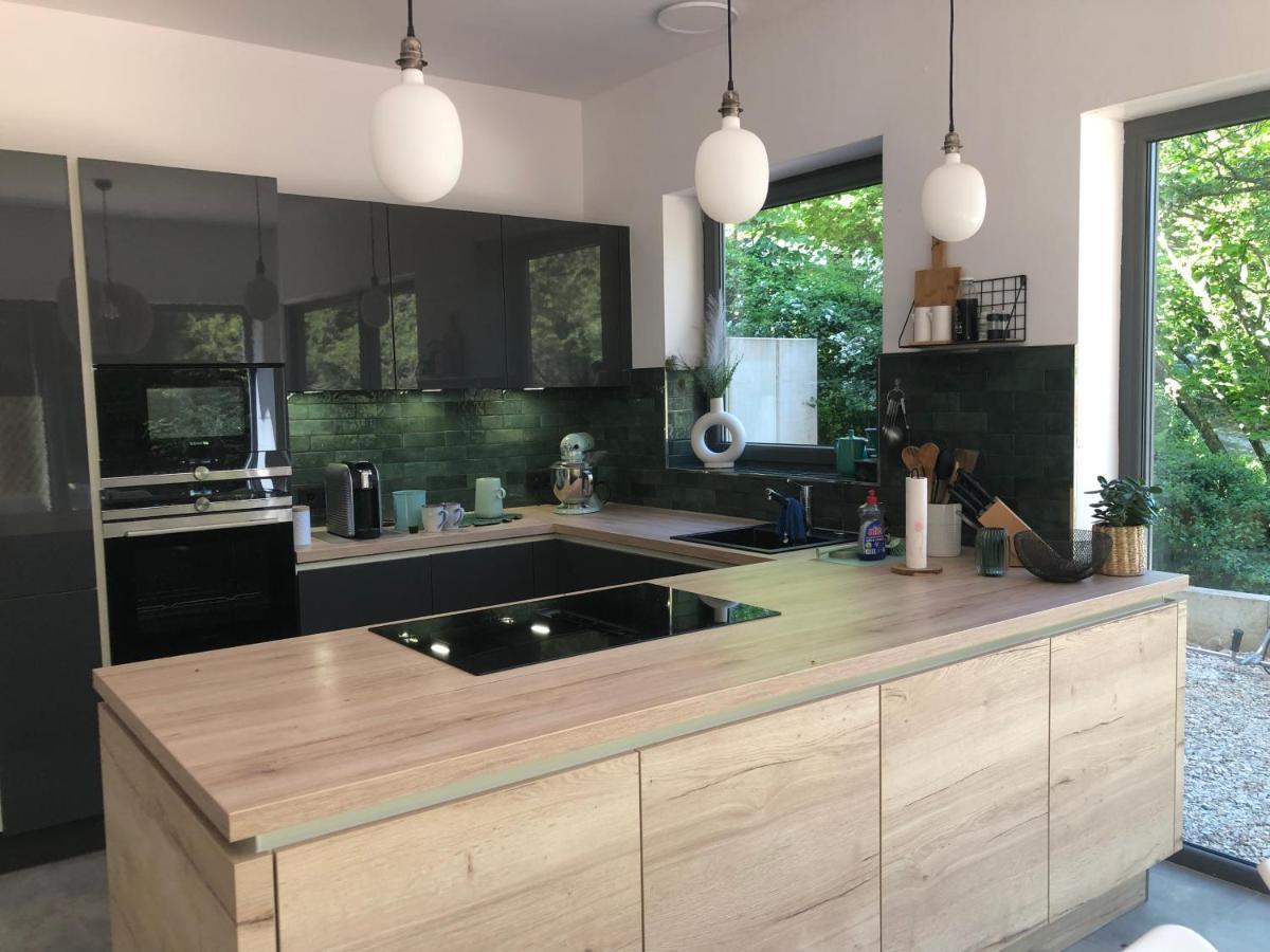 Ferienhaus Waldbaden Im Nationalpark Eifel- Am Bach Schleiden Esterno foto