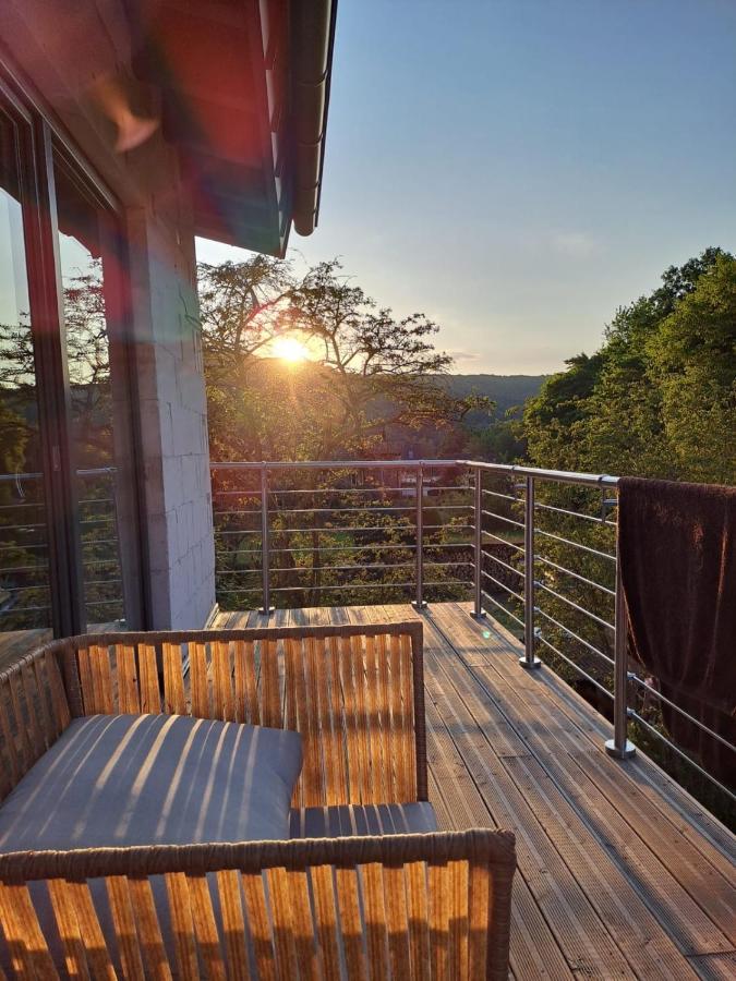 Ferienhaus Waldbaden Im Nationalpark Eifel- Am Bach Schleiden Esterno foto