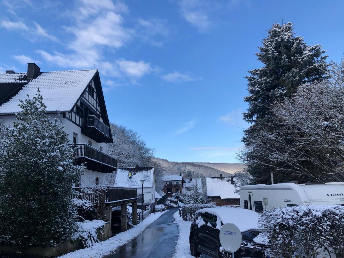 Ferienhaus Waldbaden Im Nationalpark Eifel- Am Bach Schleiden Esterno foto