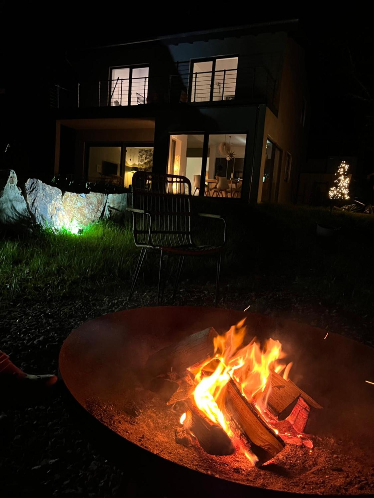 Ferienhaus Waldbaden Im Nationalpark Eifel- Am Bach Schleiden Esterno foto