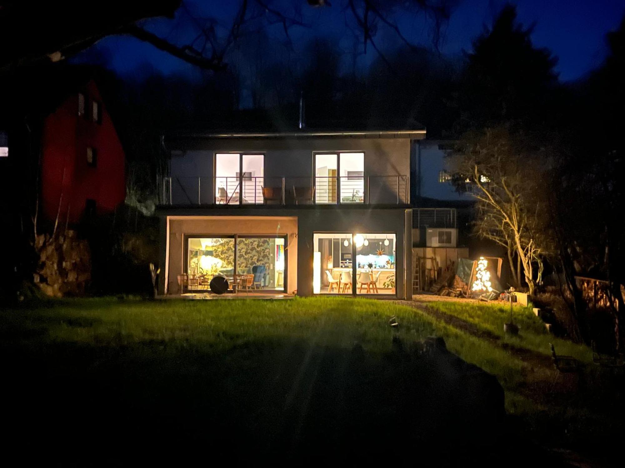 Ferienhaus Waldbaden Im Nationalpark Eifel- Am Bach Schleiden Esterno foto