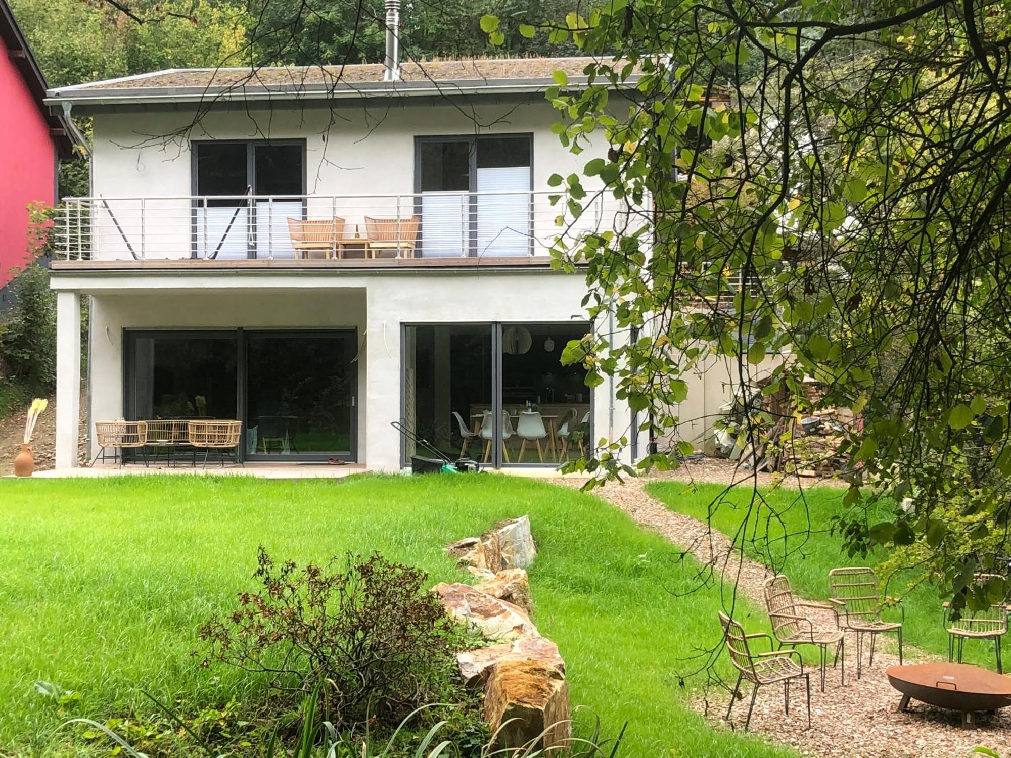 Ferienhaus Waldbaden Im Nationalpark Eifel- Am Bach Schleiden Esterno foto